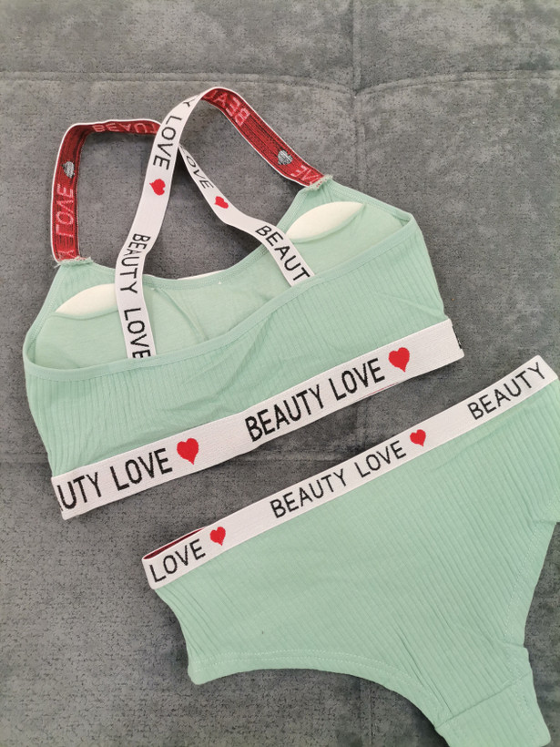 ست نیمتنه و شورت کبریتی پاستیلی دخترانه تینیجری مدل beauty love