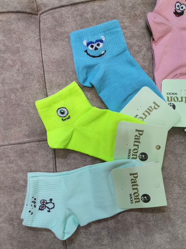 جوراب مچی کارتونی دخترانه پسرانه سایز 35تا40