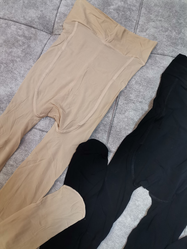 جوراب شلواری زنانه مدل بادکنکی شیشه ای ضد آسیب و پارگی فریسایز کشسان تا 48