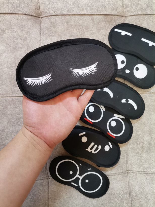 چشمبند ضد نور طرح چشم