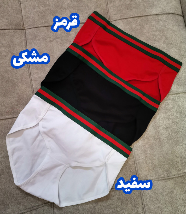 شورت نخی زنانه دخترانه اسپرت کش پهن مدل برزیلی طرح گوچی - لارج و ایکس لارج
