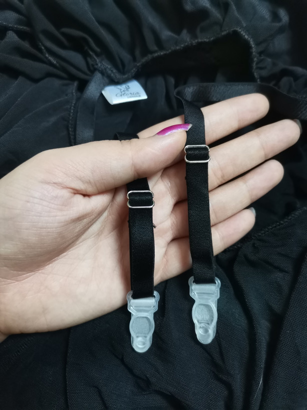 لباس خواب فانتزی کوتاه زنانه فنردار تور حریر گیپور 4تکه ، تک سایز لارج فریسایز 38تا42