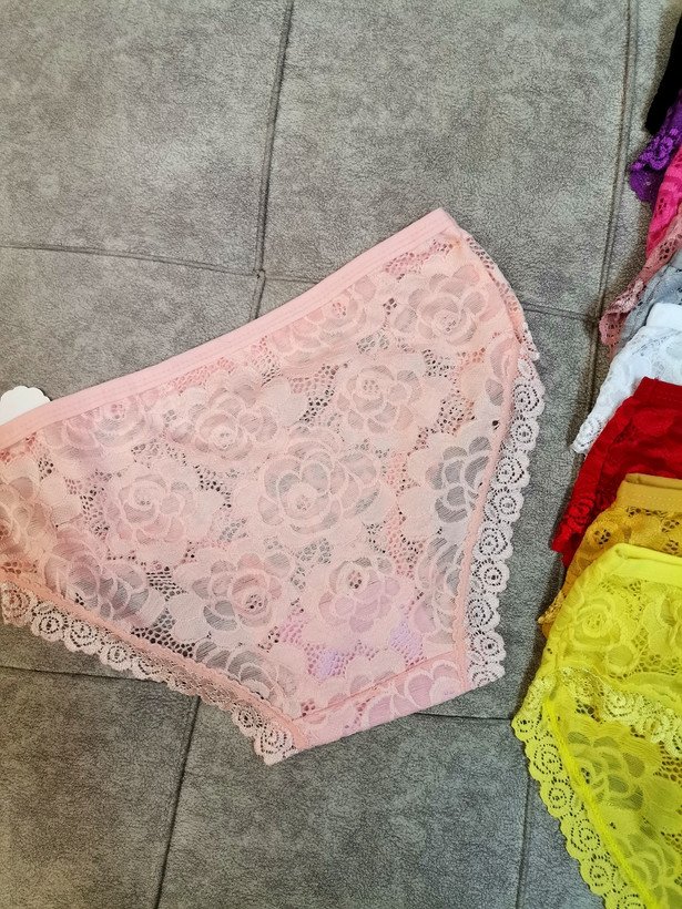 شورت اسليپ زنانه تور دانتل لطیف فانتزی و راحتی سایزبندی 40تا46